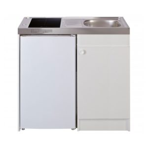 Le design compact et élégant de cette cuisinette en fait un choix idéal pour ceux qui cherchent à maximiser l'utilisation de l'espace dans leur cuisine. Les matériaux de qualité supérieure utilisés pour la construction de cette cuisinette garantissent sa longévité et sa robustesse, ainsi que sa facilité d'entretien.