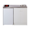 Cuisinette L120cm avec domino amovible