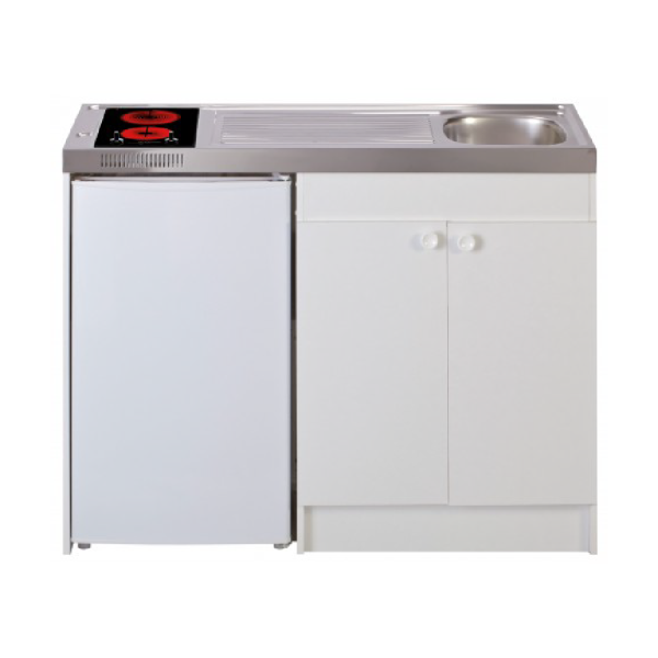 Cuisinette L120cm avec domino amovible