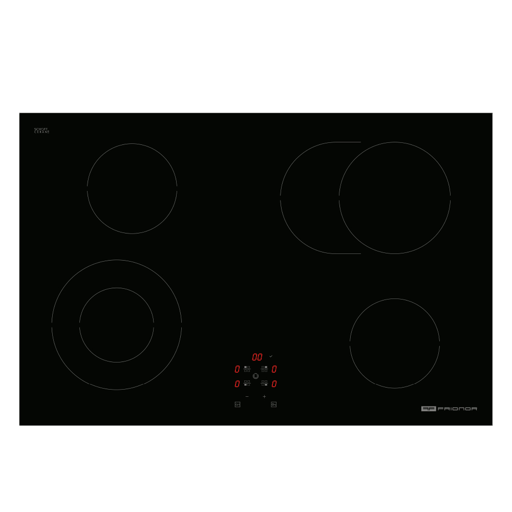 Table de cuisson vitrocéramique sensitive - Nord Inox pro