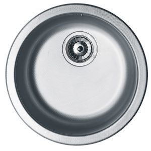 cuve ronde en inox à encastrer