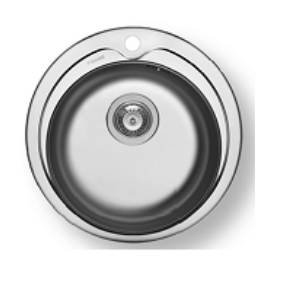 cuve finition lisse à encastrer en inox