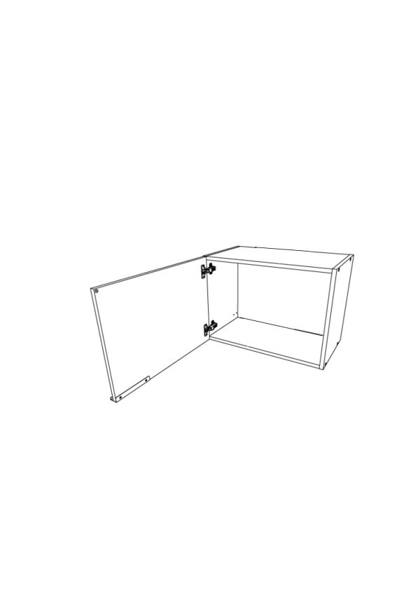 Meuble haut pour cuisine pouvant accueillir une hotte